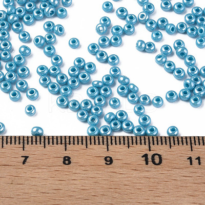 8/0 Czech Opaque Glass Seed Beads SEED-N004-003A-16-1