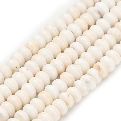 Natural Magnesite Beads Strands G-Z110-B08-2x4mm-1