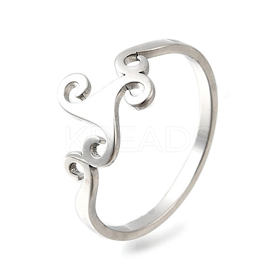 304 Stainless Steel Finger Rings LS-RJEW-S628-01P-1