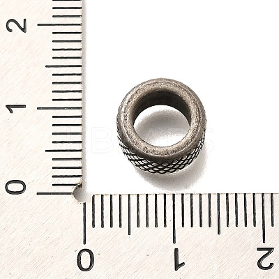 304 Stainless Steel European Beads STAS-R140-04AS-01-1