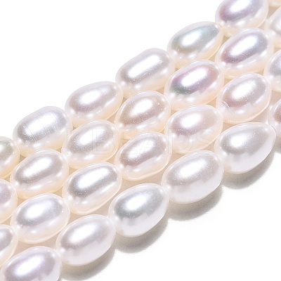 Natural Cultured Freshwater Pearl Beads Strands PEAR-N012-04H-1