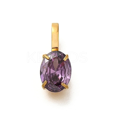 Ion Plating(IP) 304 Stainless Steel Rhinestone Pendants STAS-A104-11G-05-1