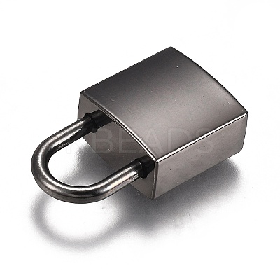 Rectangle Alloy Padlock Mini Lock with Key LS-PALLOY-H191-02EB-1