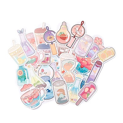 Colorful Cartoon Stickers X-DIY-A025-09-1