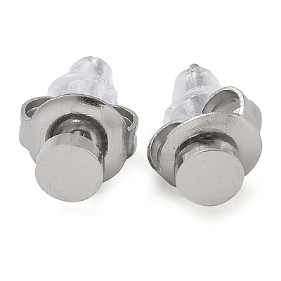 304 Stainless Steel Stud Earrings for Women EJEW-B109-04D-P-1