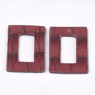 PU Leather Pendants FIND-S299-02B-1