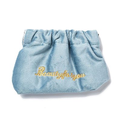 Velvet Spring Snap Closure Change Purse LS-ABAG-P009-A03-1