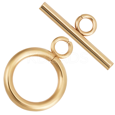 25 Sets 304 Stainless Steel Toggle Clasps STAS-BBC0005-87-1