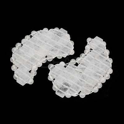 Natural Quartz Crystal Eye Patches G-D301-A08-1