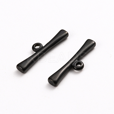 304 Stainless Steel Toggle Clasps Parts Ion Plating(IP) STAS-D142-06C-B-1