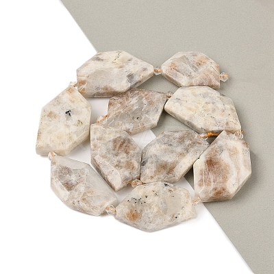 Natural Sunstone Beads Strands G-P548-A03-01-1