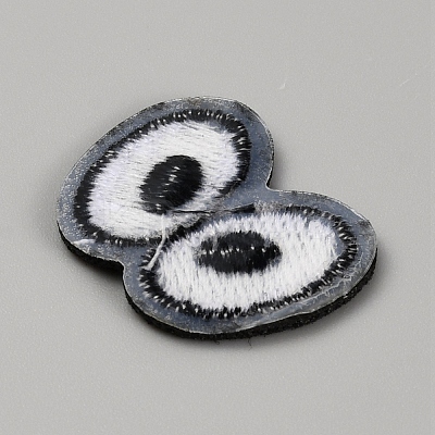 Eye Cotton Embroidery Iron on Clothing Patches DIY-WH0430-416C-1