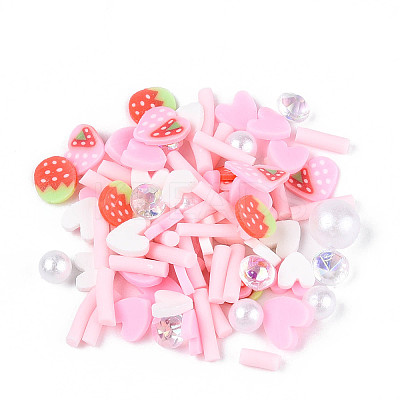 Handmade Polymer Clay Cabochons CLAY-N013-18-1