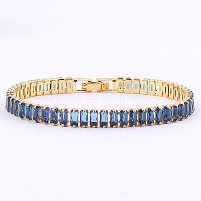 Cubic Zirconia Tennis Bracelets ND9317-7-1