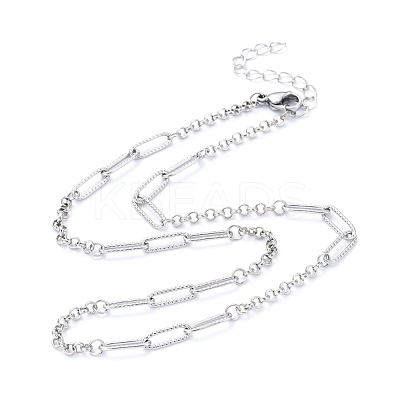 Chain Necklaces NJEW-JN02766-1