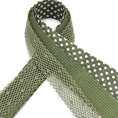 9 Yards 3 Styles Polyester Ribbon SRIB-A014-D02-1