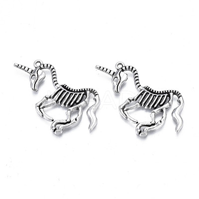 Tibetan Style Alloy Pendants X-TIBE-N010-54-1
