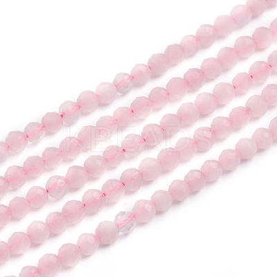 Natural Rose Quartz Beads Strands G-E560-D02-4mm-1