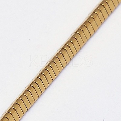 Electroplate Non-magnetic Synthetic Hematite Beads Strands G-J174-3x3mm-02-1