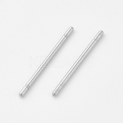 Non-Tarnish 304 Stainless Steel Stud Earring Findings X-STAS-E443-34P-1