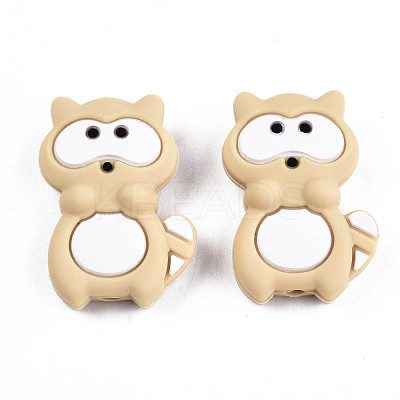 Food Grade Eco-Friendly Silicone Focal Beads SIL-T056-03B-1