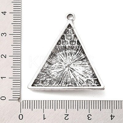 Tibetan Style Alloy Egyptian Pyramid Eye Pendants LS-PALLOY-K021-04AS-1