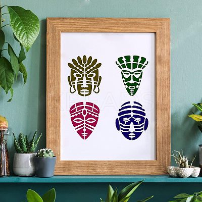Plastic Reusable Drawing Painting Stencils Templates DIY-WH0172-239-1