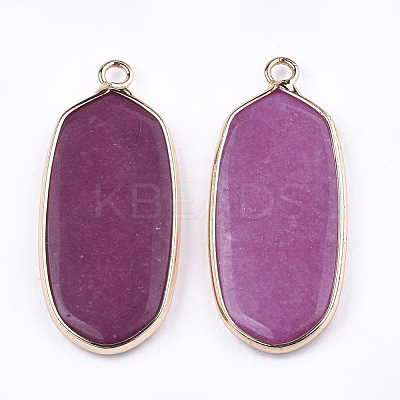 Natural White Jade Pendants G-T112-23G-1