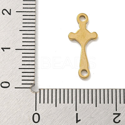 Ion Plating(IP) 201 Stainless Steel Connector Charms STAS-S146-07G-1