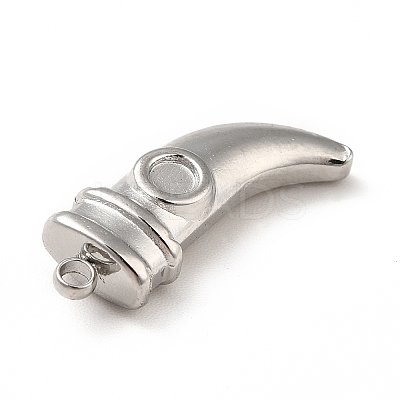 Non-Tarnish 304 Stainless Steel Pendant Cabochons Settings STAS-P312-17P-1