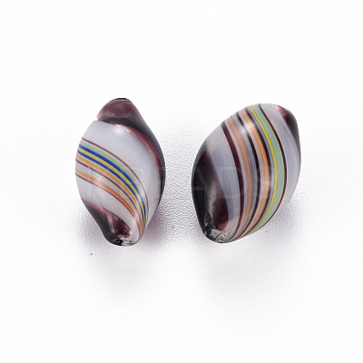 Transparent Handmade Blown Glass Globe Beads X-GLAA-T012-10-1