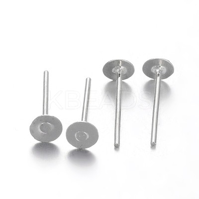 Rack Plating Iron Ear Studs Findings LS-IFIN-M029-06P-NR-1