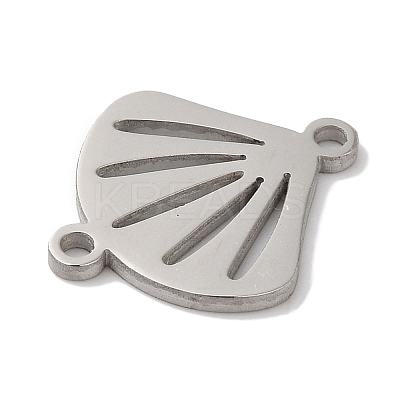 Tarnish Resistant 304 Stainless Steel Connector Charms STAS-U010-03P-1