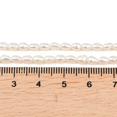 Natural Cultured Freshwater Pearl Beads Strands PEAR-F020-17-1
