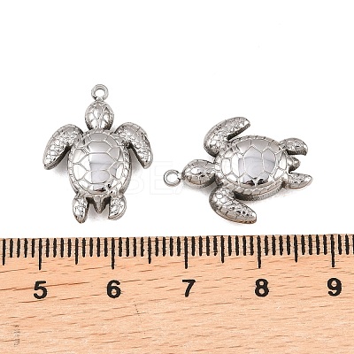 304 Stainless Steel Pendants STAS-L022-572P-1