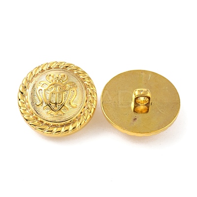 1-Hole ABS Plastic Shank Buttons BUTT-WH0015-67B-1