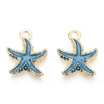 Alloy Enamel Pendants LS-PALLOY-T056-08A-1