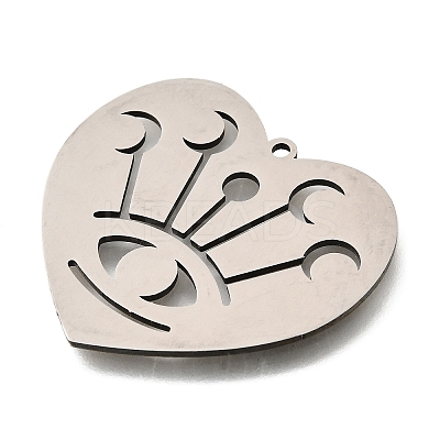 201 Stainless Steel Pendants STAS-S176-06P-1