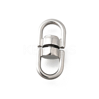 304 Stainless Steel Swivel Clasps STAS-U051-03B-P-1