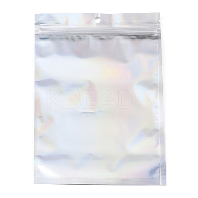 Rectangle Zip Top Plastic Laser Bags OPP-YW0001-03E-1