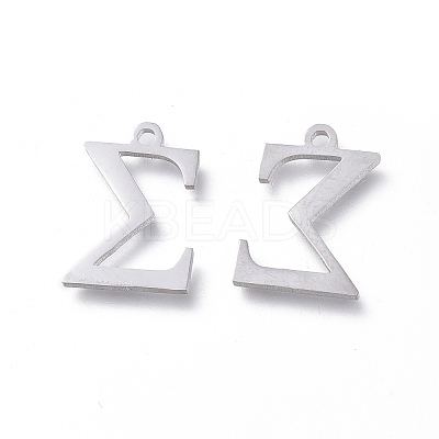 Tarnish Resistant 304 Stainless Steel Charms STAS-K215-21P-1