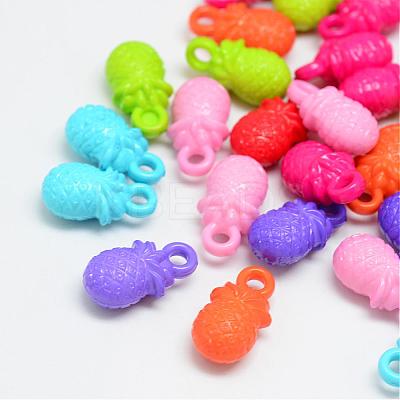 Opaque Acrylic Pendants SACR-T014-M-1