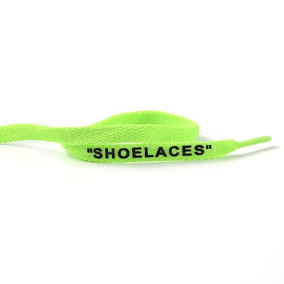 Polyester Flat Shoelace AJEW-H116-A01-1