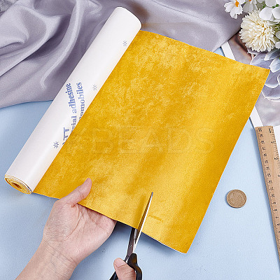 Self-adhesive Suede Fabric DIY-WH0899-52D-1