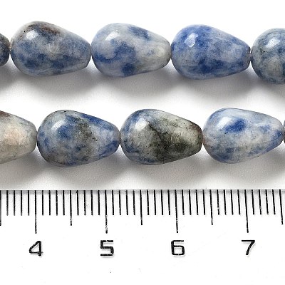 Natural Blue Spot Jasper Beads Strands G-B106-A15-02-1