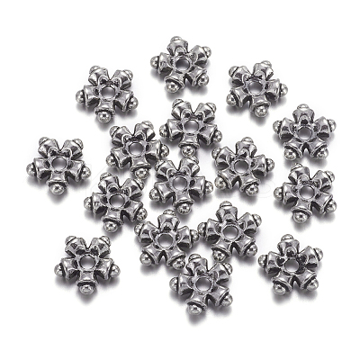Tibetan Style Spacers beads LS-AB5464Y-1