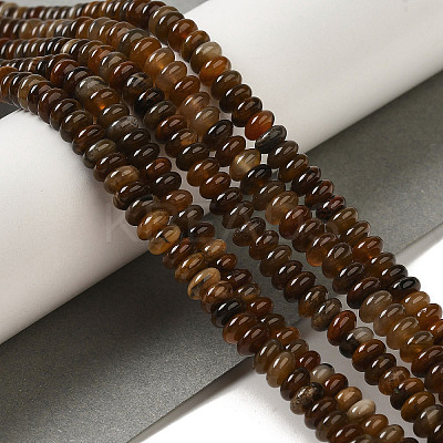 Natural Petrified Wood Beads Strands G-NH0017-D02-02-1-1