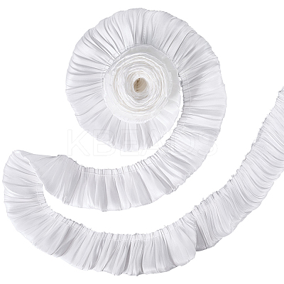 5M Double Layer Polyester Pleated Lace Ribbon OCOR-CY0001-41D-1