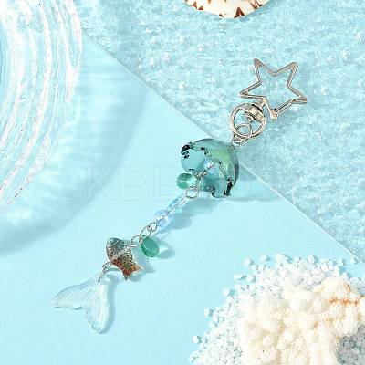 Glass & Acrylic Pendant Decorations KEYC-FS00033-04-1