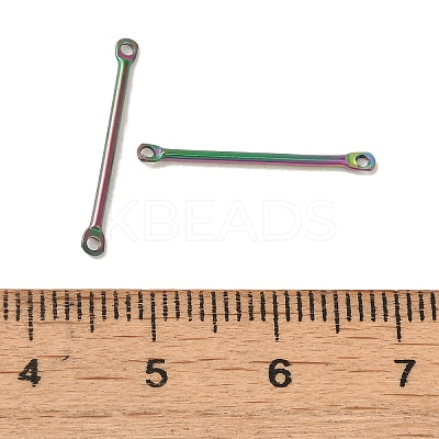 Ion Plating(IP) 304 Stainless Steel Connector Charms STAS-Q323-04E-MC-1